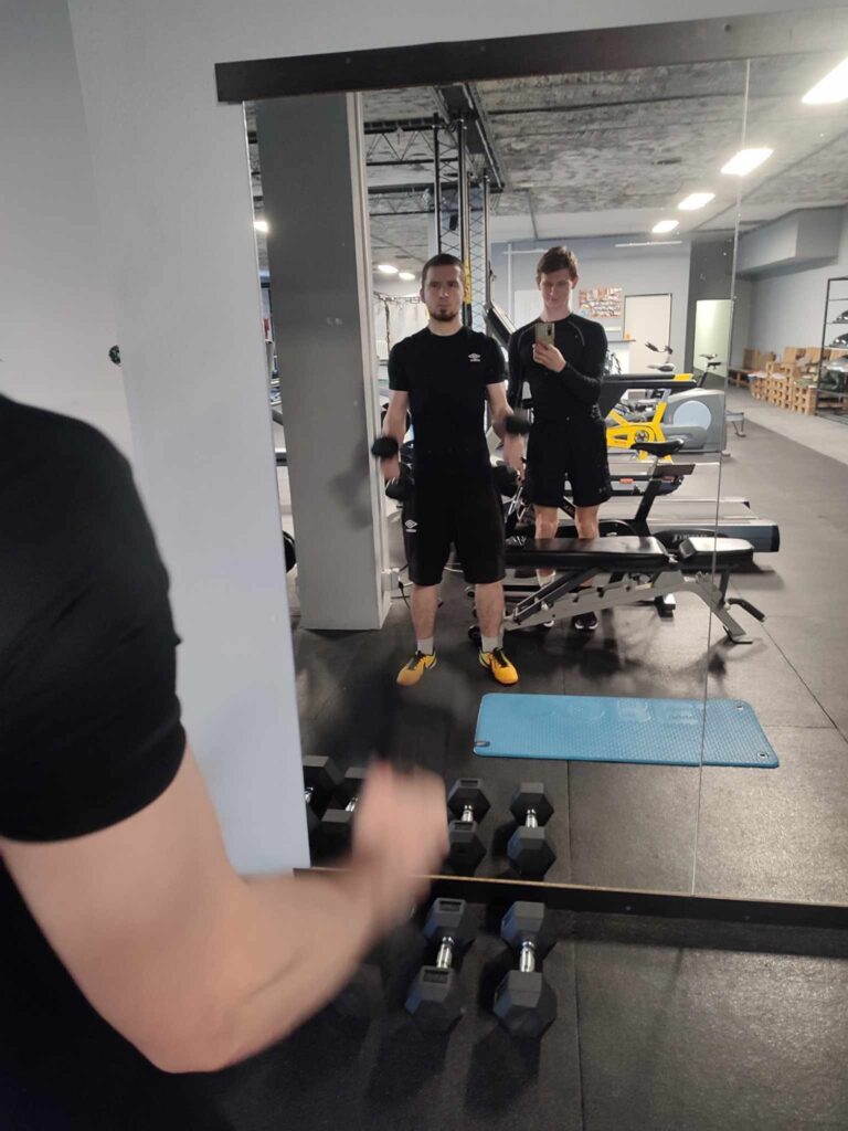 Osobní trénink - foto z tréninku